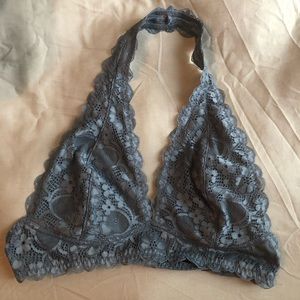 NWOT Free People Lace Bralette - Gray Size M